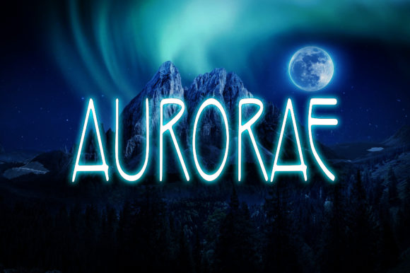 Aurorae: A Minimalist Sans Serif Font for Modern Web Design