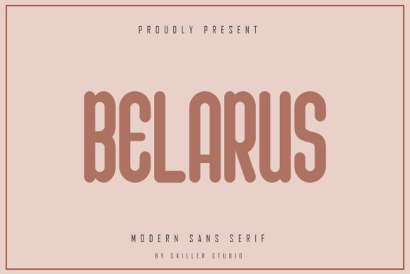 Belarus Font: Clean Sans Serif for Modern Makers