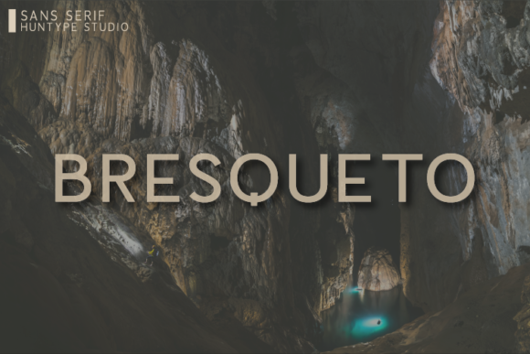 Bresqueto: The All-Caps Sans Serif Font for Modern Branding