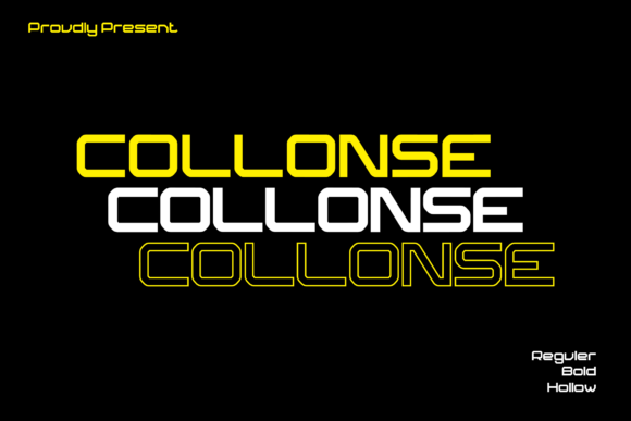 Collonse: A Bold Sans Serif Font for Editorial Impact
