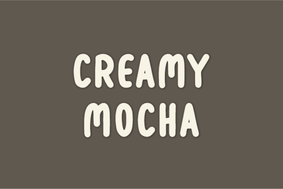 Creamy Mocha: The Natural Sans Serif Font for Crafters