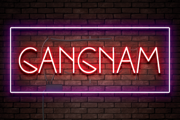 Designing with Gangnam: A Modern Sans Serif Typeface