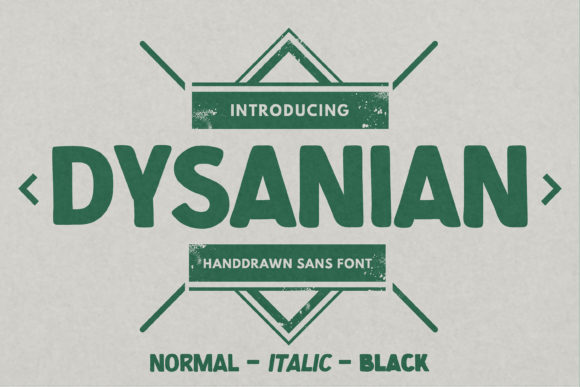 Dysanian: A Stylish Sans Serif Font for Authentic Web Design