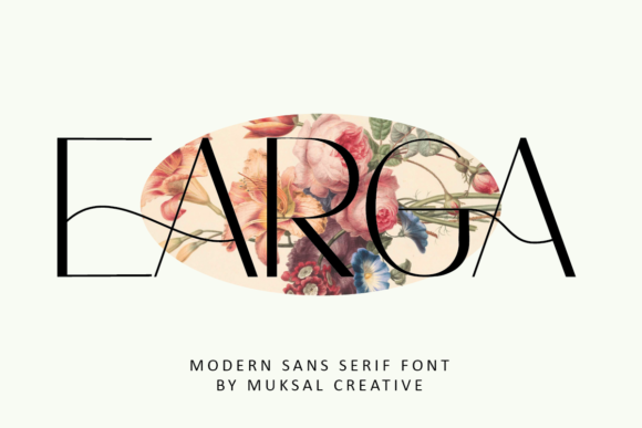 Earga: A Clean Sans Serif Font for Web Design