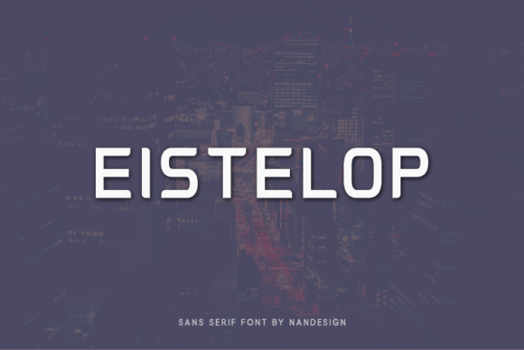 Eistelop: The Minimal Sans Serif Font for Editorial Design
