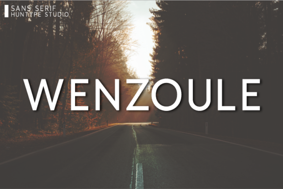 Elevate Editorial Design with the Wenzoule Typeface
