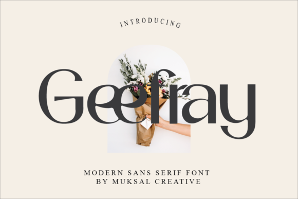 Geefray: The Modern Sans Serif Font for Bold Campaigns