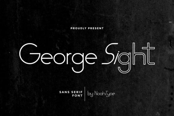 George Sight: A Modern Sans Serif for Editorial Design