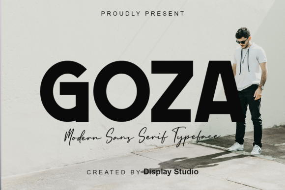 Goza: The Bold Sans Serif Font for Modern Crafters