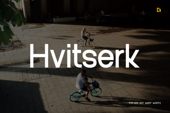 Hvitserk: A Minimal Sans Serif Font for Editors