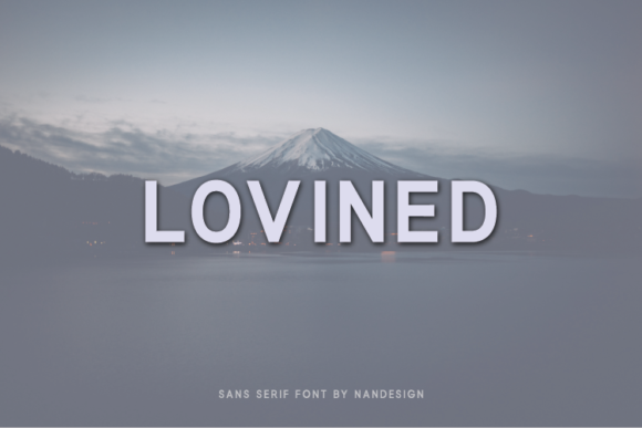 Lovined: The Minimal Font for Polished Branding