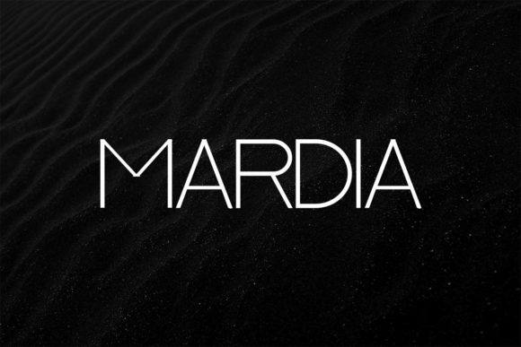 Mardia: The Minimalist Sans Serif Font for Crafters