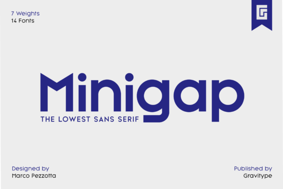 Minigap: The High X-Height Font for Clear Campaigns