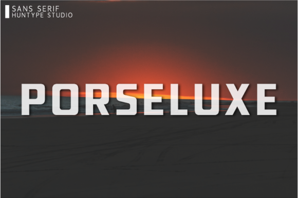 Porseluxe: A Versatile Sans Serif Font for Editorial Design