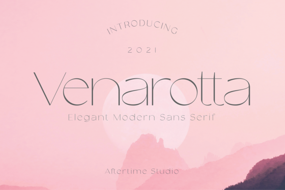 Venarotta: A Minimal Typeface for Modern Branding